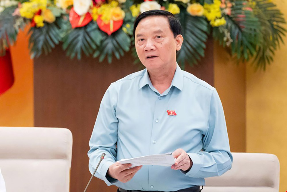 Ủy viên Trung ương Đảng, Phó Chủ tịch Quốc hội Nguyễn Khắc Định. Ảnh: Quochoi.vn