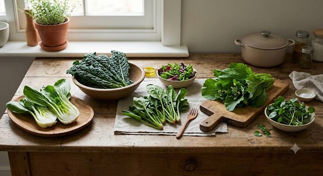 5 loại rau lá xanh chống viêm dễ bổ sung vào bữa ăn hàng ngày