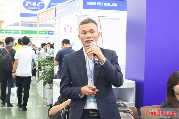 Ông Đoàn Duy Hưng, Chủ tịch Hội đồng quản trị Công ty CP IIP phát biểu tại sự kiện.