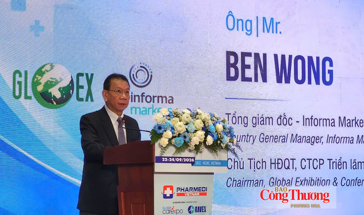 Ông Ben Wong, Tổng Giám đốc Informa Markets Việt Nam.