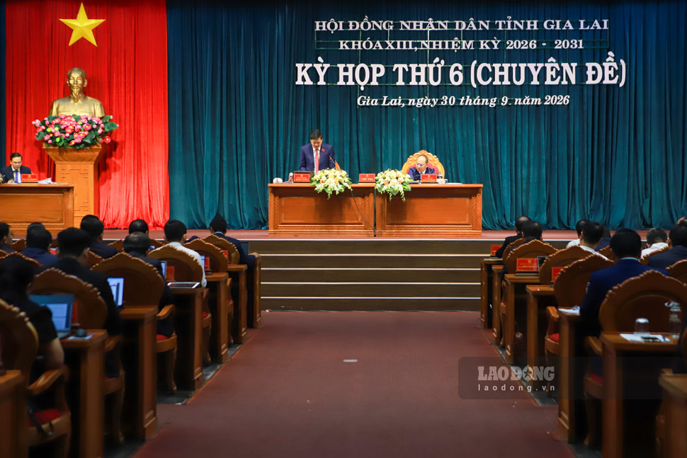 Quang cảnh kỳ họp (chụp ngày 30.9). Ảnh: Hoài Phương