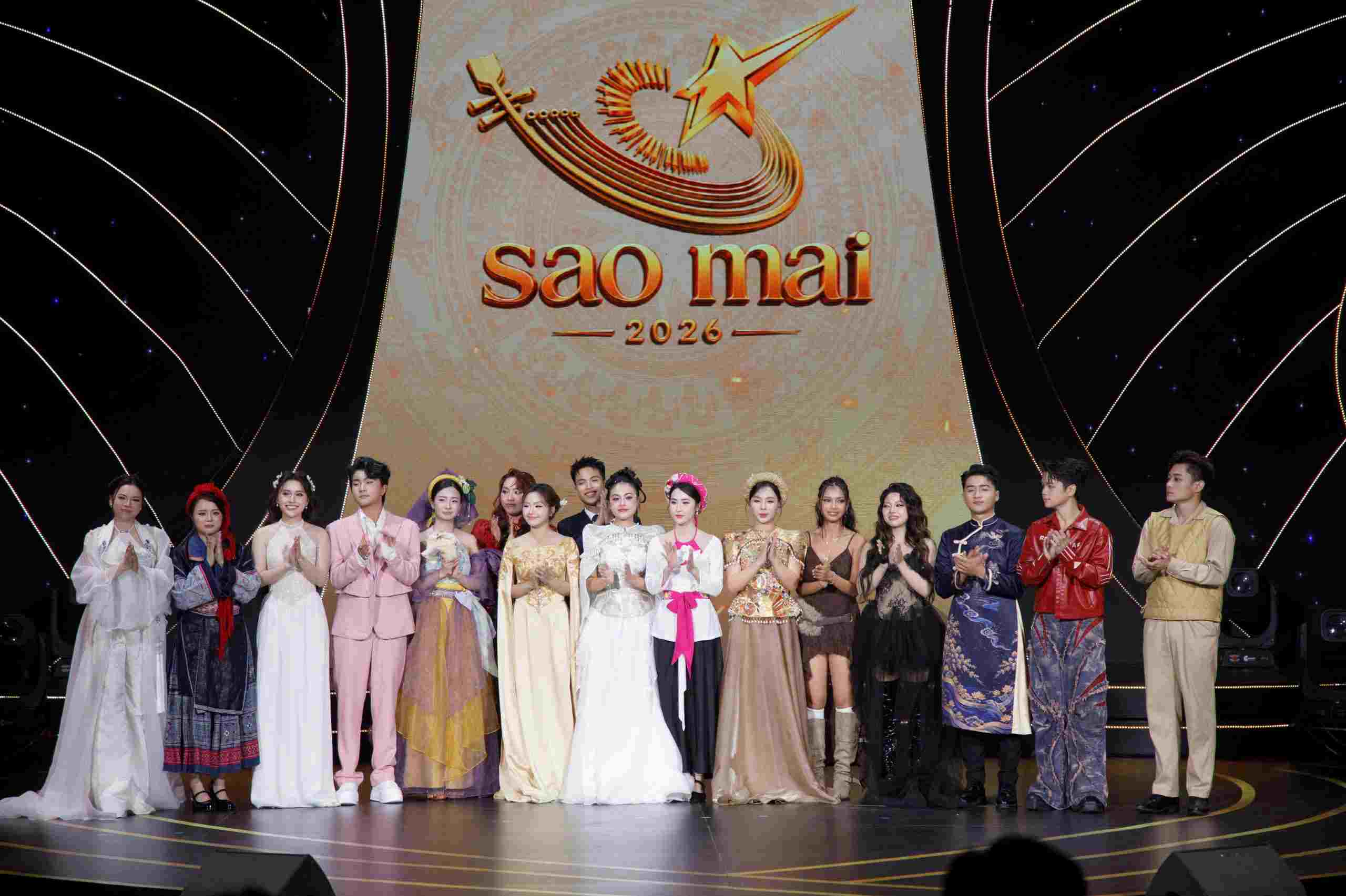 16 thí sinh tranh tài trong Liveshow 1 Sao Mai 2026. Ảnh: BTC