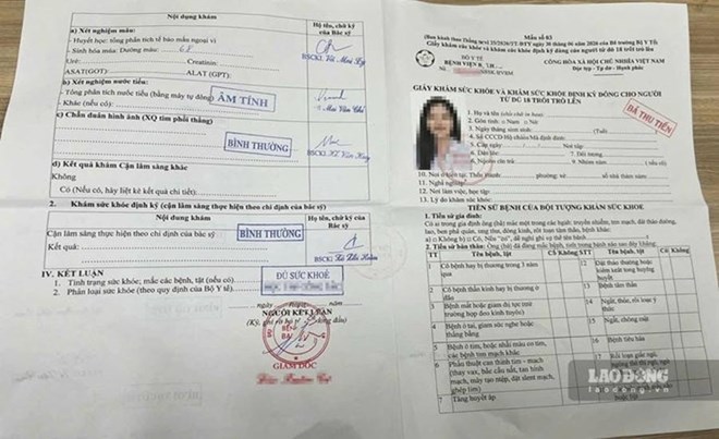 Tổ chức khám sức khỏe cho người lao động, chặn nguy cơ mua giấy khám trên mạng