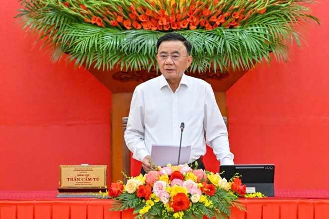 Thường trực Ban Bí thư Trần Cẩm Tú nhận thêm nhiệm vụ mới