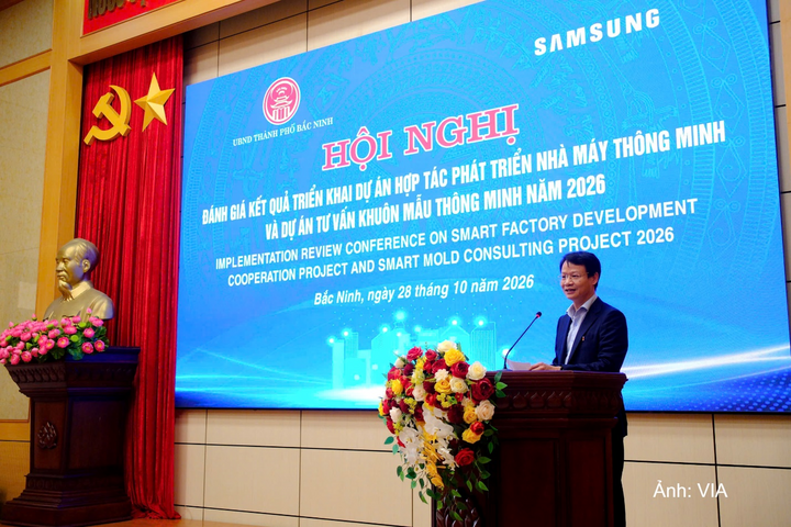 Ông Phạm Văn Quân - Phó Cục trưởng Cục Công nghiệp (Bộ Công Thương) phát biểu tại hội nghị.